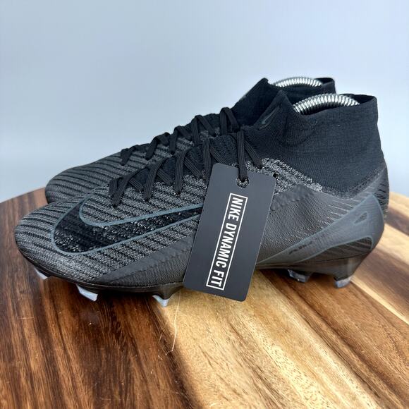 Nike Mercurial Superfly 10 Elite FG Black Soccer Cleats FQ1454-002 Men\'s Sz 6.5 main image 4
